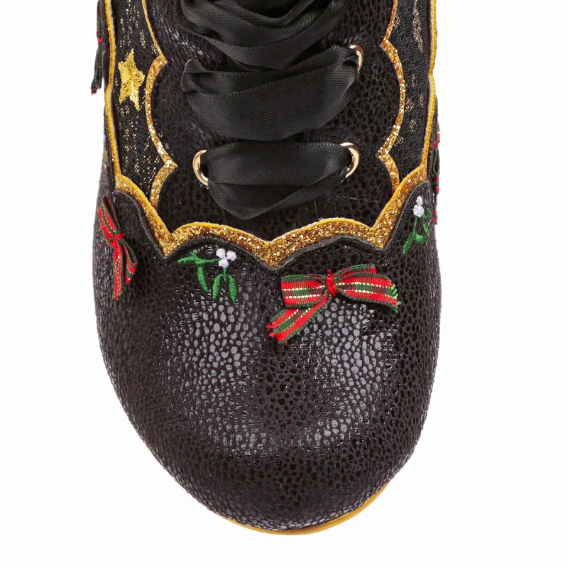Irregular Choice Damen Reindeer Ride High Heel - Schwarz