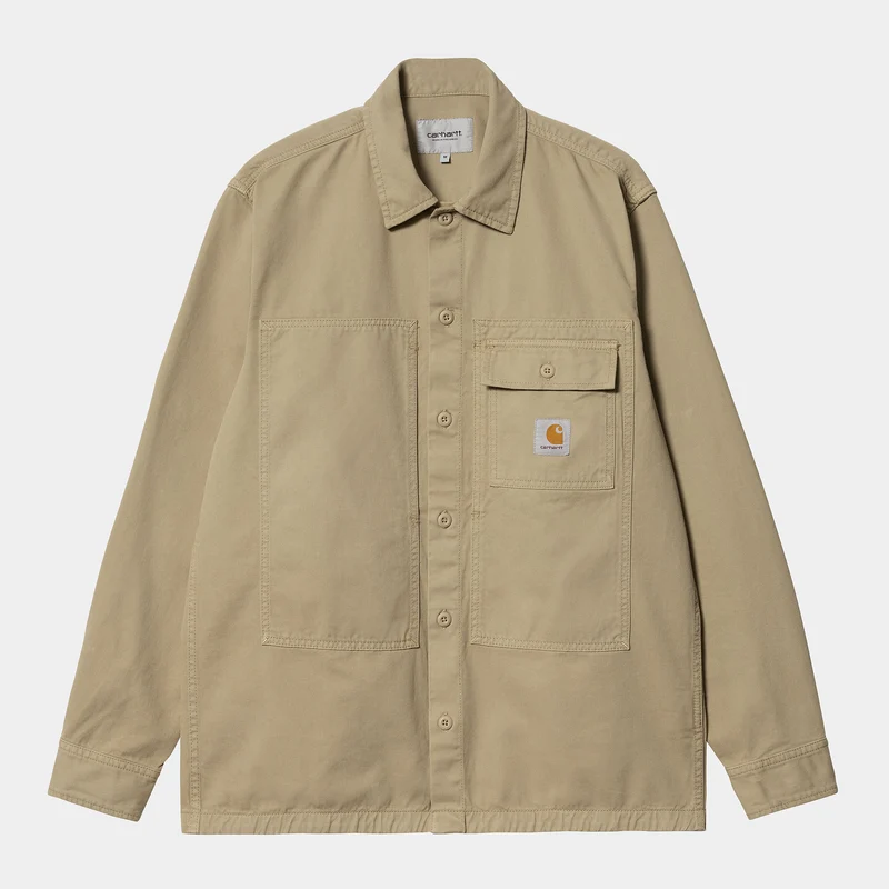 Carhartt WIP Langarm-Charter-Hemd für Herren – Ammonite