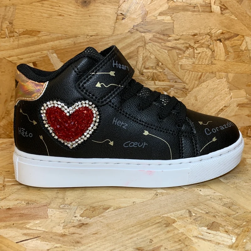 Lelli Kelly Kids Love High-Top-Trainer – Schwarz