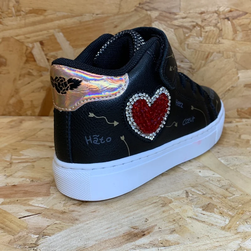 Lelli Kelly Kids Love High-Top-Trainer – Schwarz