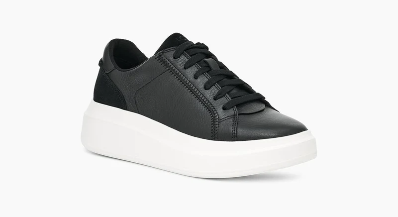 UGG Scape Lace-Sneaker für Damen – Schwarz