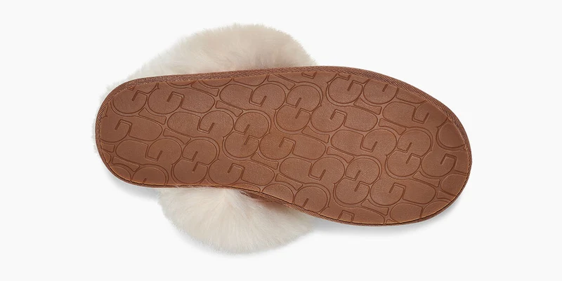 UGG Damen Scuff Sis Hausschuhe – Kastanie
