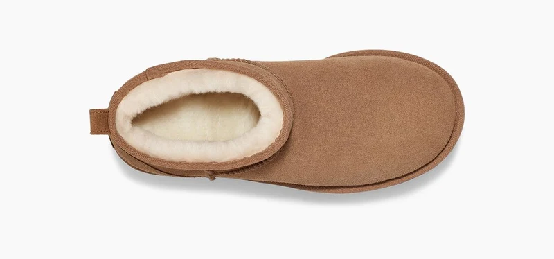 UGG Damen Ultra Mini Plateaustiefel - Kastanie