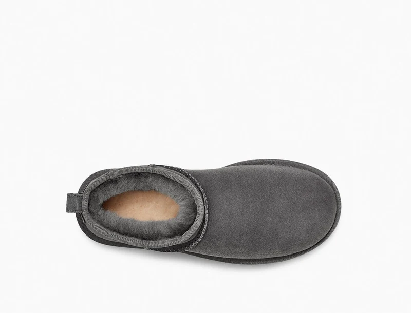 UGG Ultra Mini-Stiefel für Damen – Grau