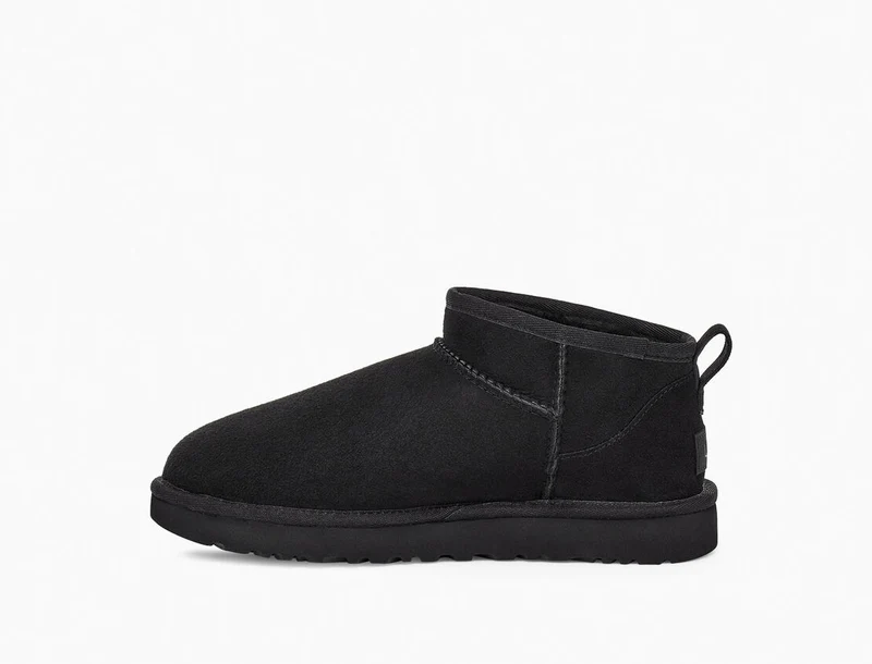 UGG Ultra Mini-Stiefel für Damen – Schwarz