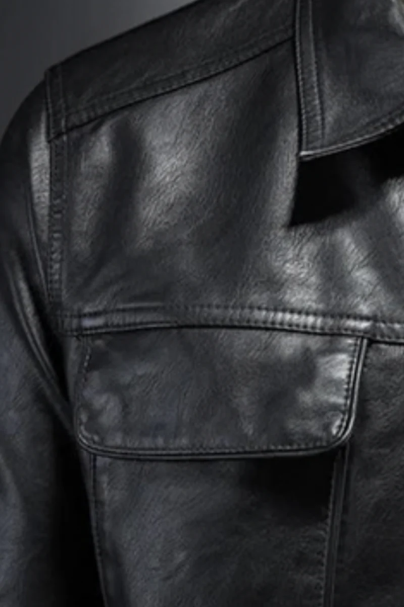 Robin Rider Lederjacke | Schwarz