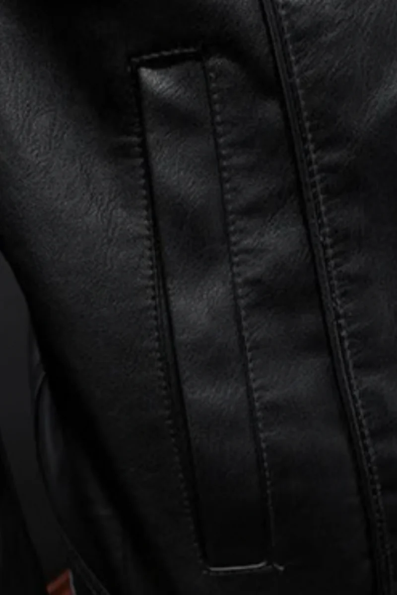 Robin Rider Lederjacke | Schwarz