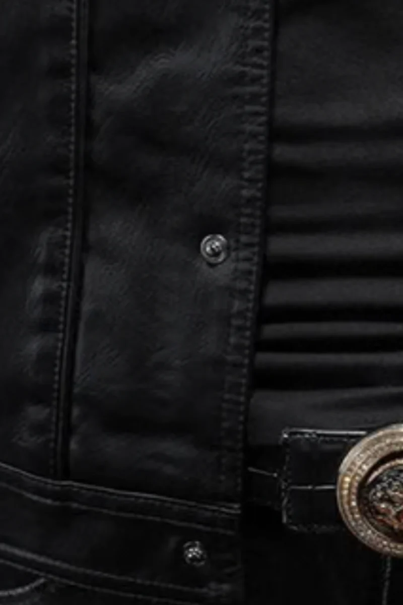 Robin Rider Lederjacke | Schwarz