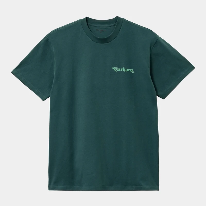Carhartt WIP Herren Fez Kurzarm-T-Shirt – Botanic