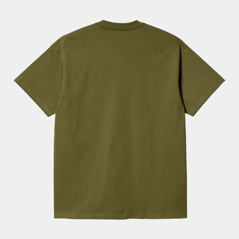 Carhartt WIP Herren Fuse Kurzarm-T-Shirt – Kiwi / Citron