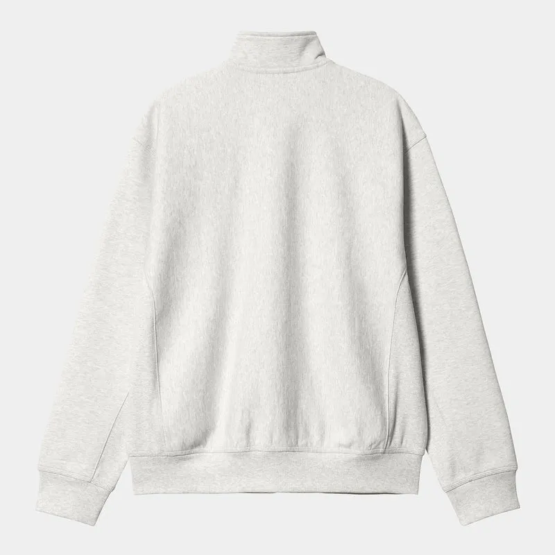 Carhartt WIP Herren American Script Jacke - Aschgrau meliert
