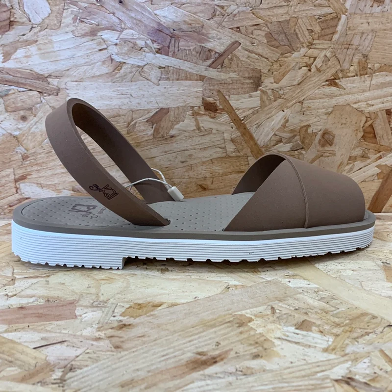 MyKai Damen Miri Mid Sandale – Braun