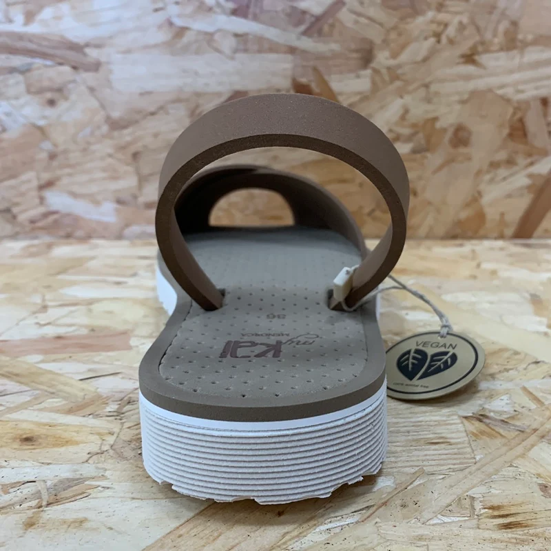 MyKai Damen Miri Mid Sandale – Braun