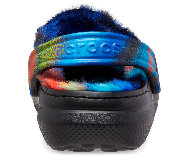 Crocs Unisex Classic Lined Spray Dye Clog – Schwarz