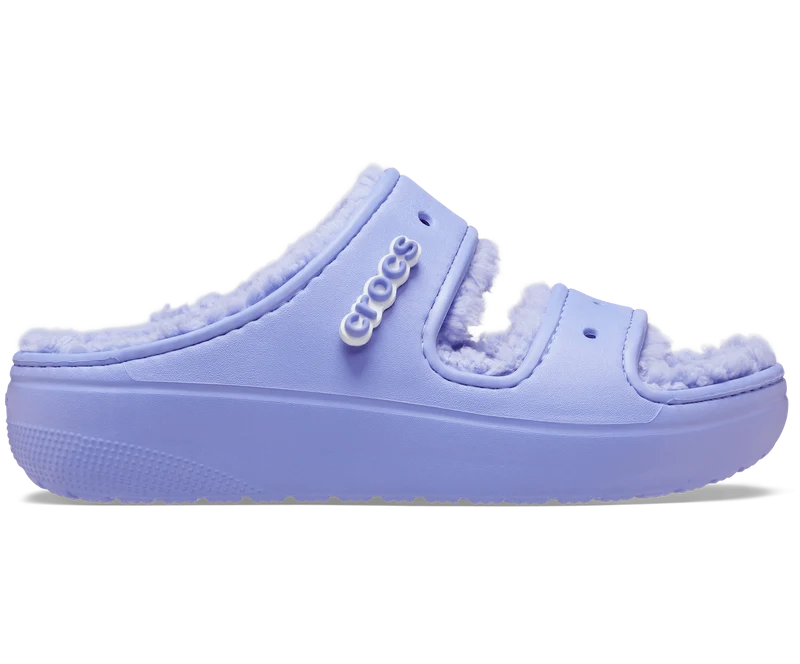 Crocs Unisex Classic Cozzzy Lined Sandale – Digital Violet