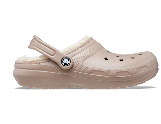 Crocs Unisex-Klassiker Lined Clog - Pilz / Knochen