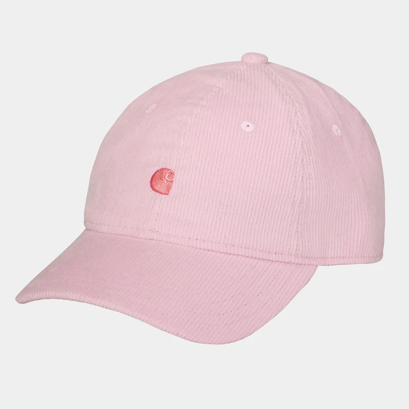 Carhartt WIP Unisex Harlem Cap – Pale Quartz / Rothko Pink