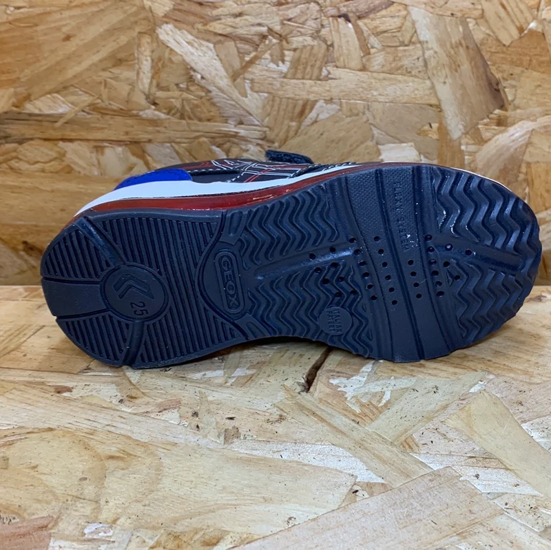 Geox Kleinkind Todo Marvel Spiderman Trainer - Marine / Royal