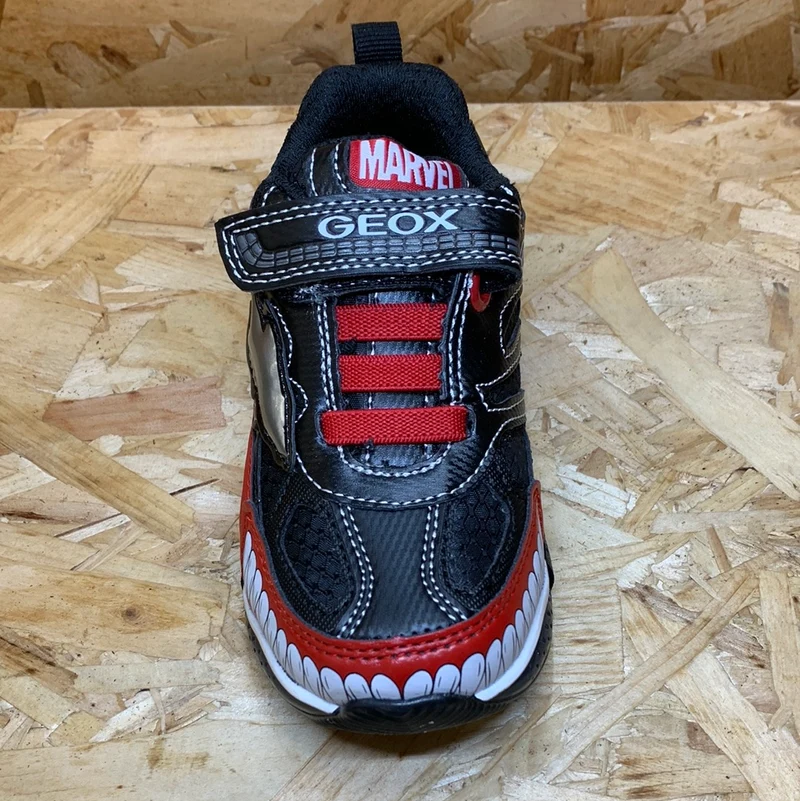 Geox Kinder Marvel Venom Light Up Trainer – Schwarz