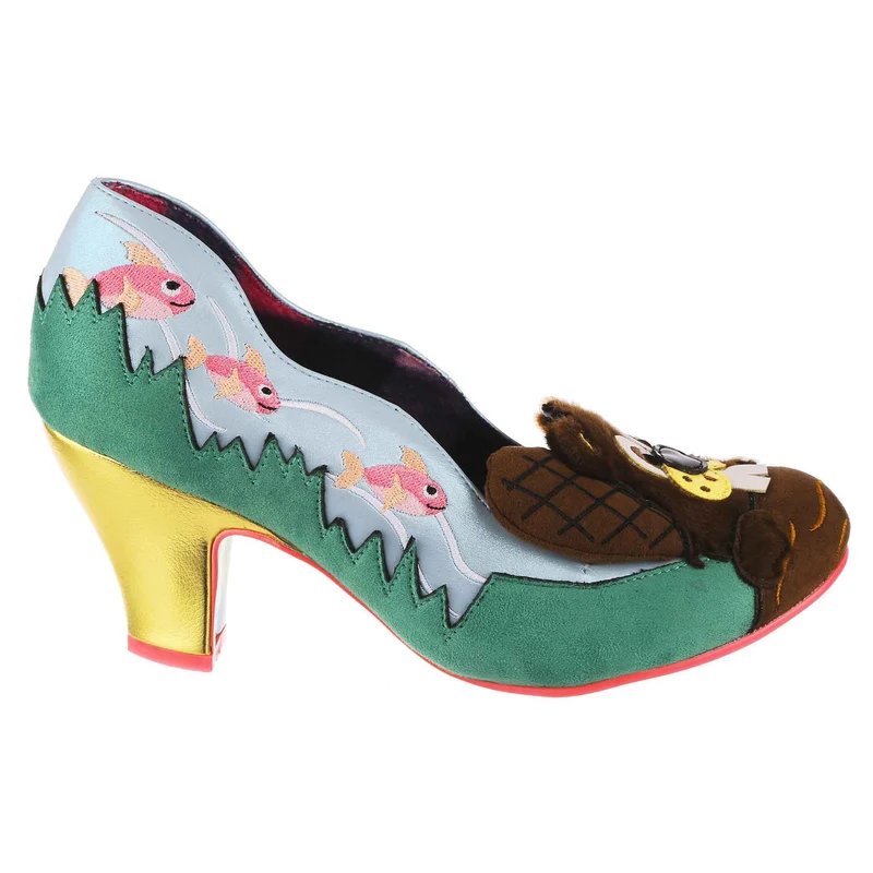 Irregular Choice Damen Eager Beaver High Heel - Blau