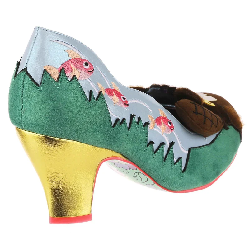 Irregular Choice Damen Eager Beaver High Heel - Blau