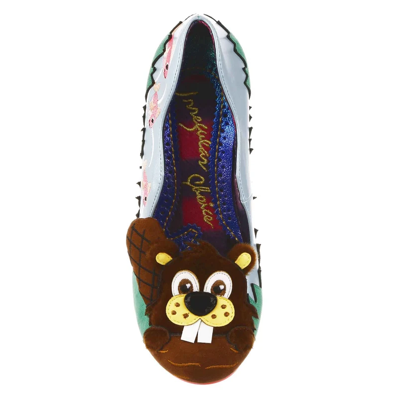 Irregular Choice Damen Eager Beaver High Heel - Blau