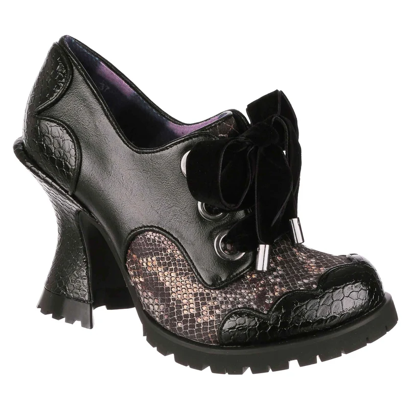 Irregular Choice Womens Whimsical Wonder High Heel - Schwarz