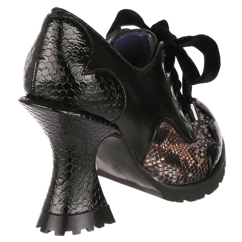 Irregular Choice Womens Whimsical Wonder High Heel - Schwarz