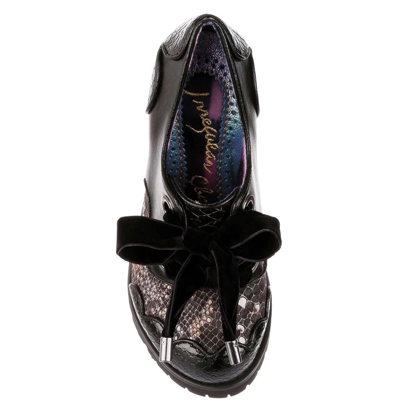 Irregular Choice Womens Whimsical Wonder High Heel - Schwarz
