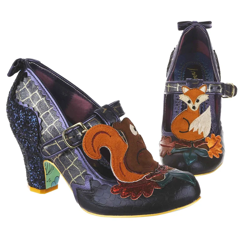 Irregular Choice Damen Feeling Foxy High Heel - Blau