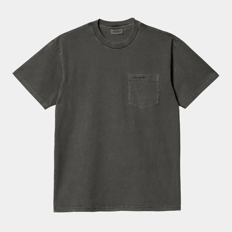 Carhartt WIP Herren Duster Kurzarm-T-Shirt mit Tasche – Vulcan