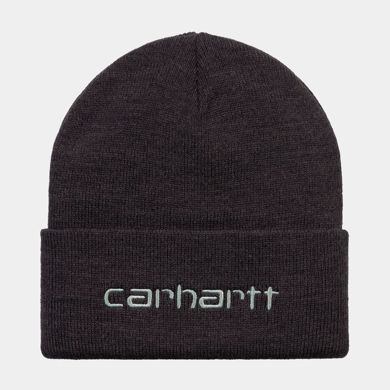 Carhartt WIP Unisex-Schriftzug-Mütze – Artischocke