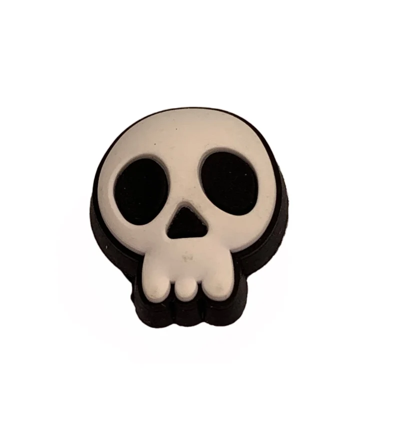 Crocs Jibbitz Gruseliger Halloween-Totenkopf-Anhänger