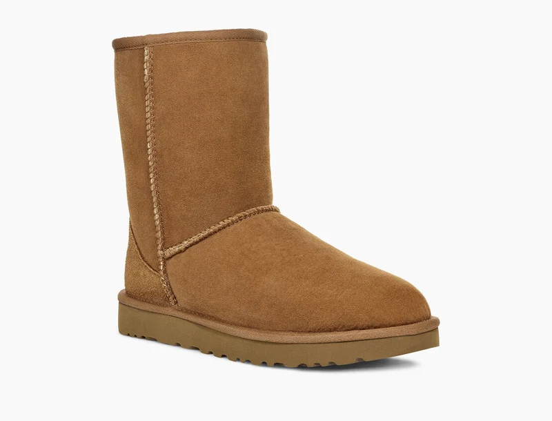 UGG Damen Classic Short II Stiefel – Kastanie