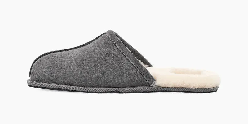 UGG Herren-Scuff-Slipper – Dunkelgrau