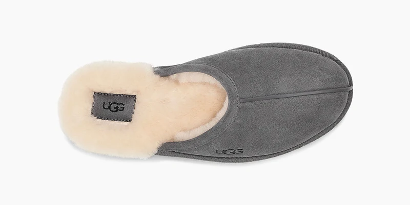 UGG Herren-Scuff-Slipper – Dunkelgrau