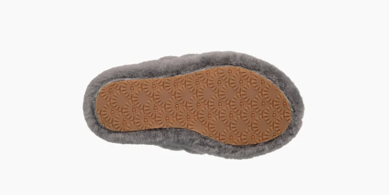 UGG Kids Fluff Yeah Slide – Anthrazit