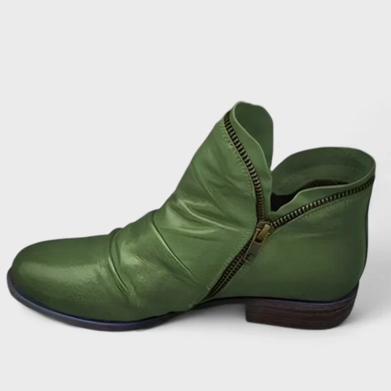 Keisha Orthopädische Ankle Boots | Grün