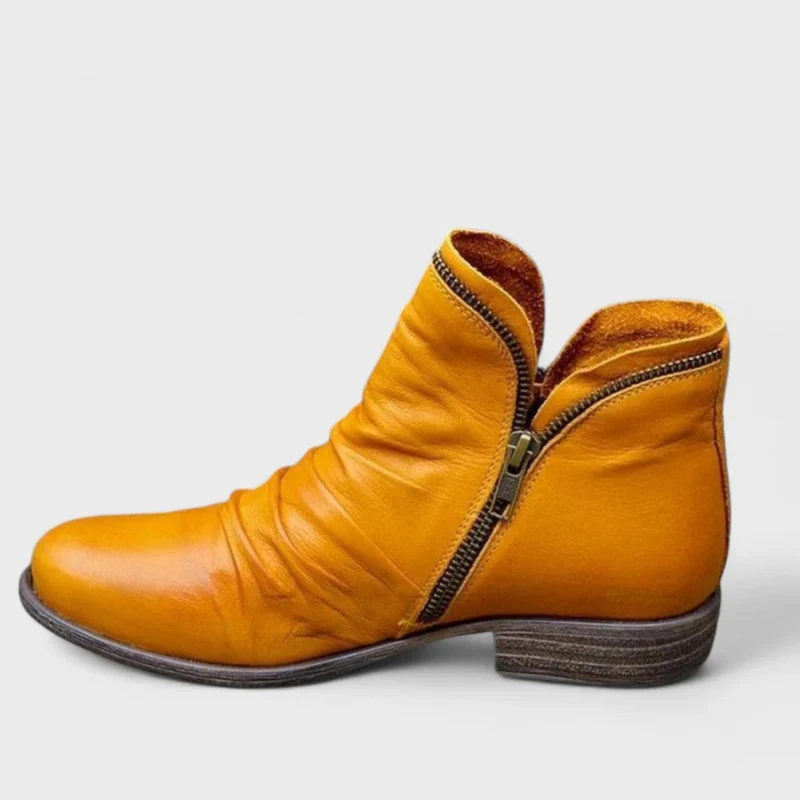 Keisha Orthopädische Ankle Boots | Gelb
