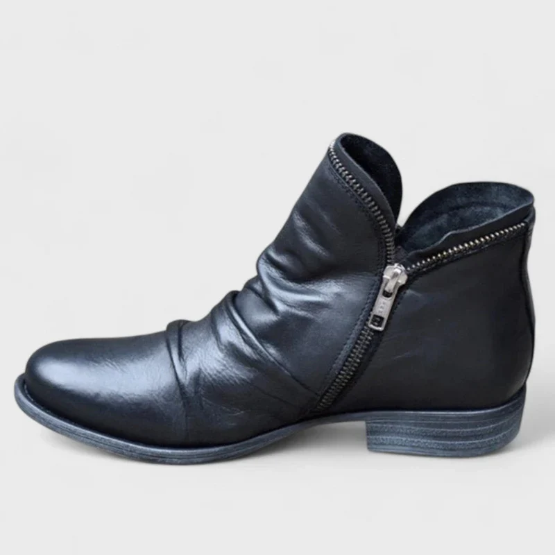 Keisha Orthopädische Ankle Boots | Schwarz