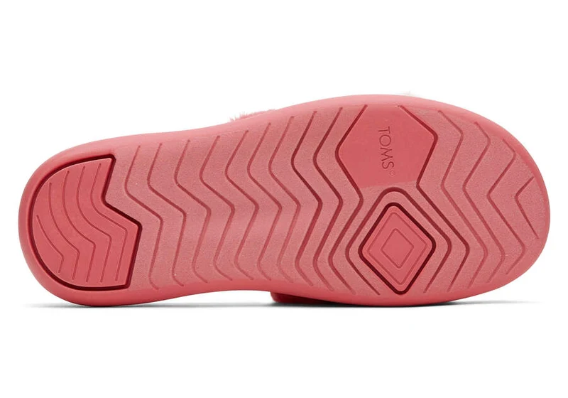 TOMS Damen Mallow Slide Slipper – Rose Colourblock