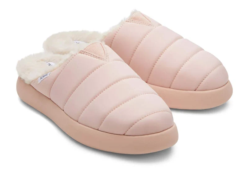 TOMS Damen REPREVE Mallow Mule Slipper – Cloudy Pink