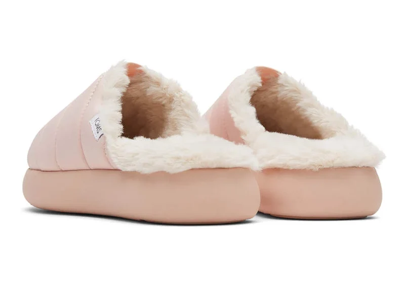 TOMS Damen REPREVE Mallow Mule Slipper – Cloudy Pink