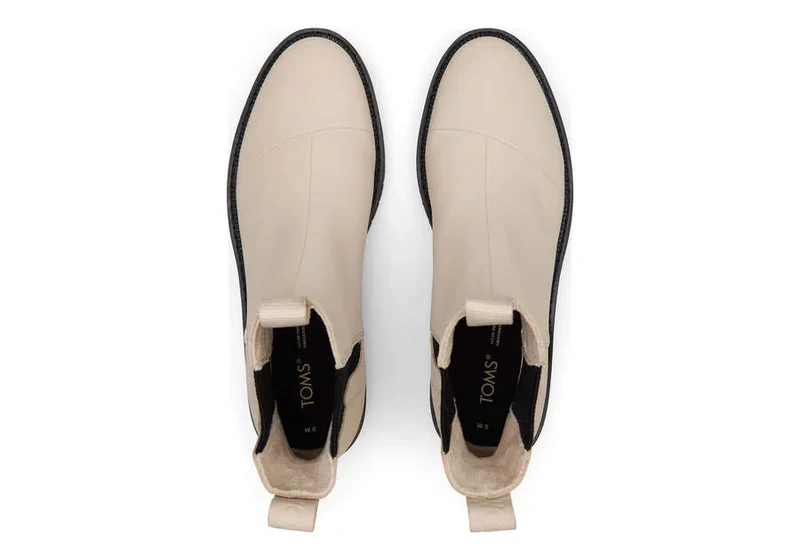 TOMS Dakota-Stiefelette für Damen – gebrochenes Weiß