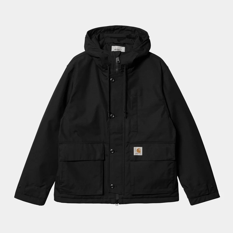 Carhartt WIP Herren Valley Jacke – Schwarz