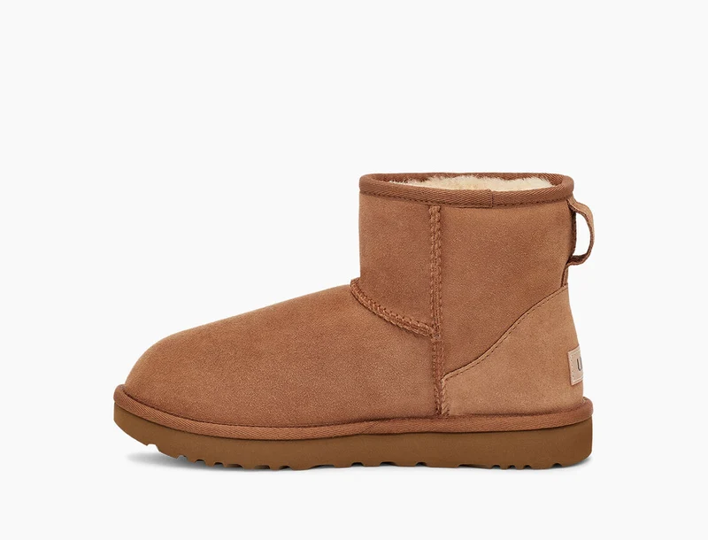UGG Damen Classic Mini II Stiefel – Kastanie