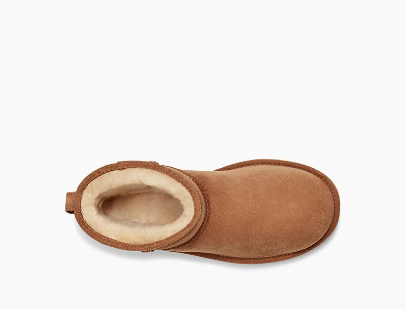 UGG Damen Classic Mini II Stiefel – Kastanie