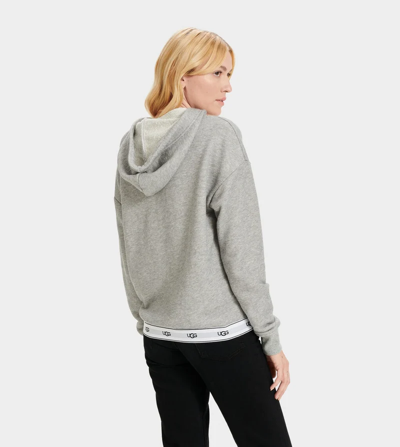 UGG Sena Kapuzenpullover für Damen – Grau meliert