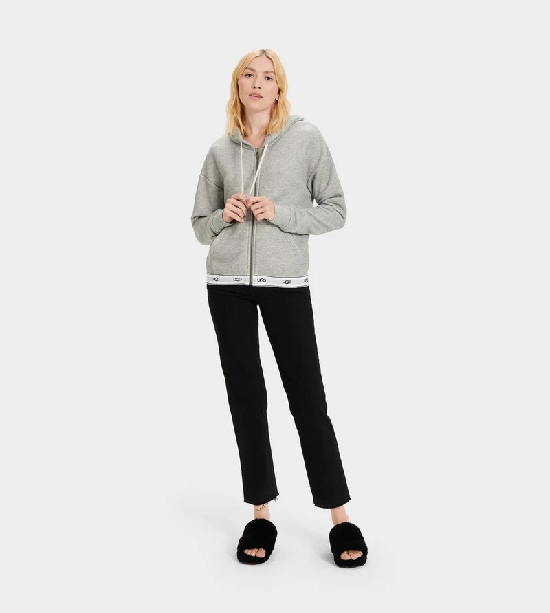 UGG Sena Kapuzenpullover für Damen – Grau meliert