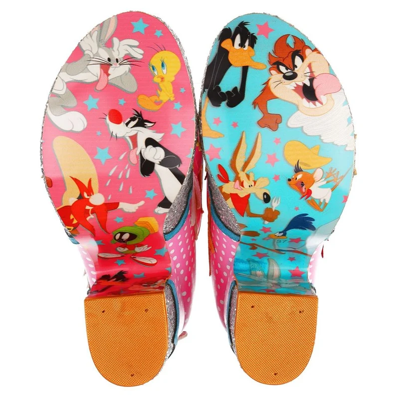 Irregular Choice Frauen Looney Tunes Sufferin Succotash Boots